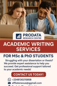 Academic Research and Thesis Assistance