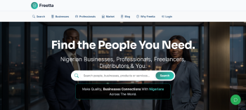 Get Your High Quality Website or Application from the developer of freetta
