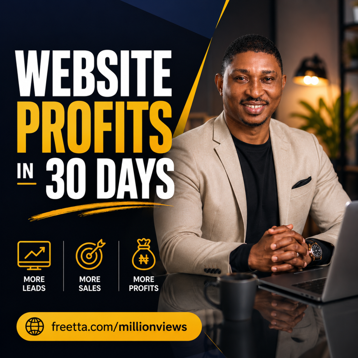 Website Profits in 30 days