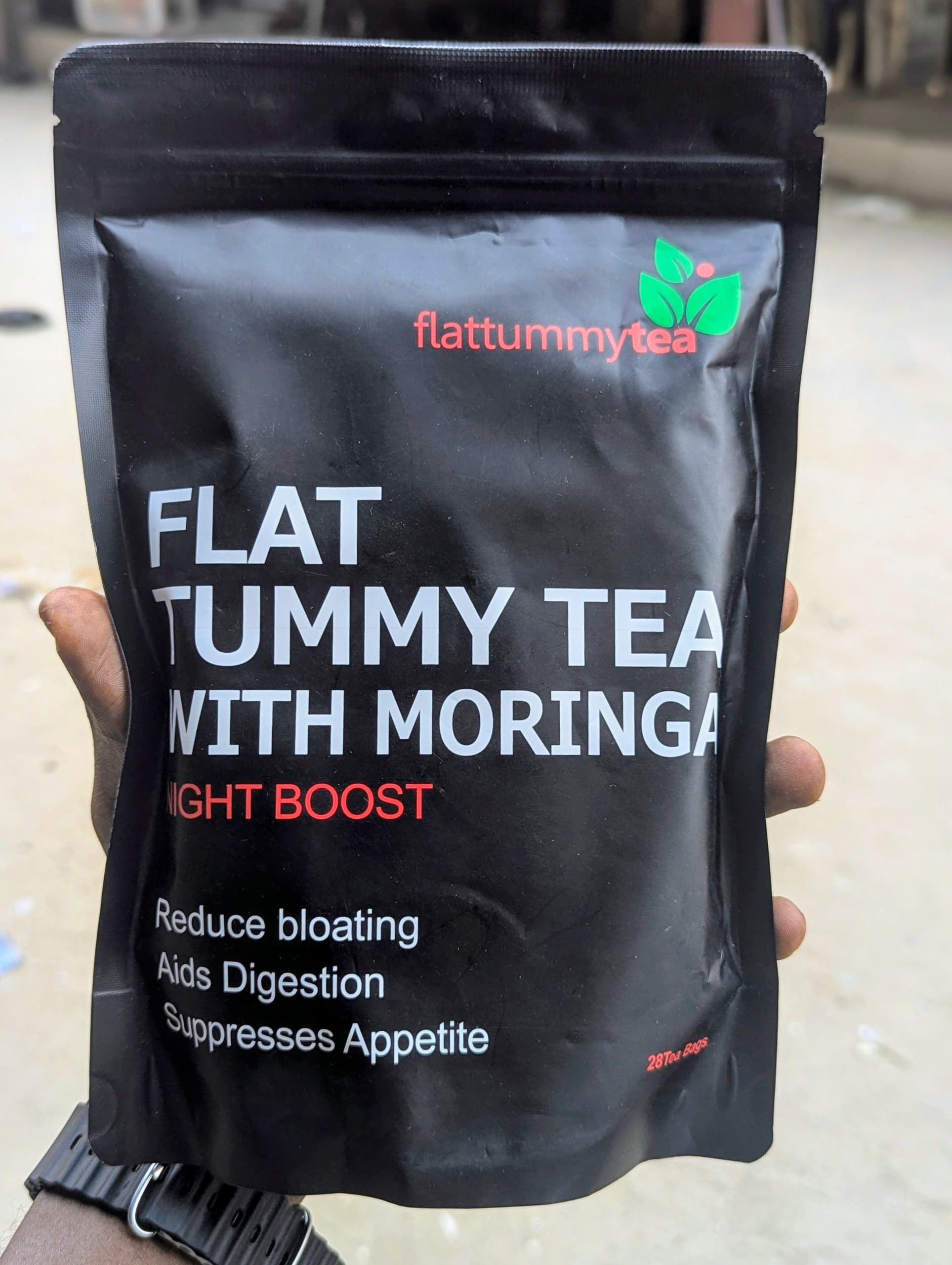 Flat Tummy Tea with Moringa