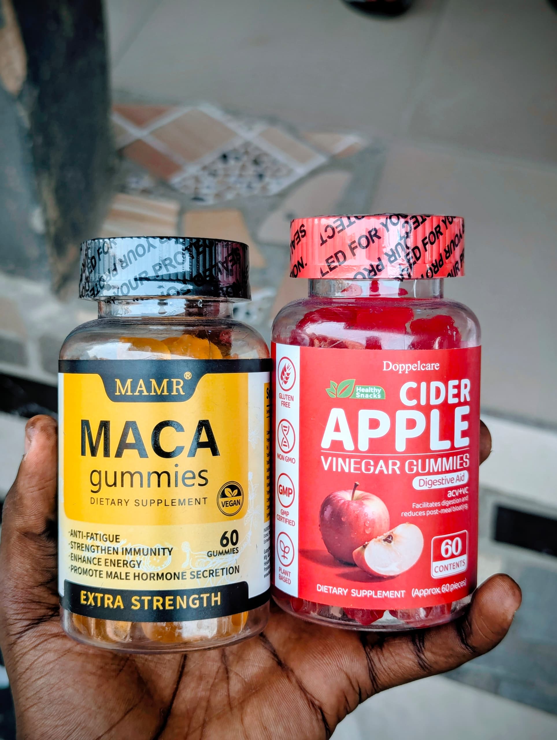 - MAMR&reg; - MACA - gummies - DIETARY SUPPLEMENT Facilitates digestion and reduces post-meal bloating
-  (Approx 60 pieces)
